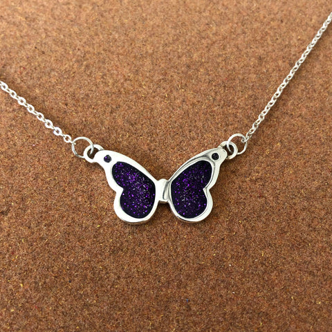 Butterfly Necklace - Collar de Mariposa esmaltada
