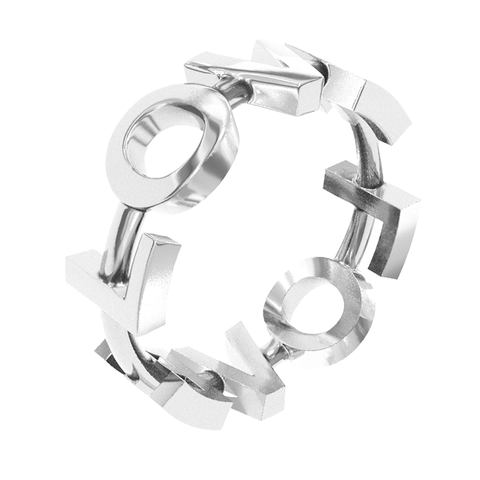 Love Ring  - Anillo de plata hecho a mano