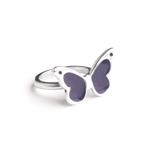 Butterfly Ring  - Anillo de Mariposa esmaltada