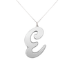Letter Necklace - Collar de letra hecho en plata